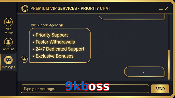 Payment and PKR controls in 9Kboss